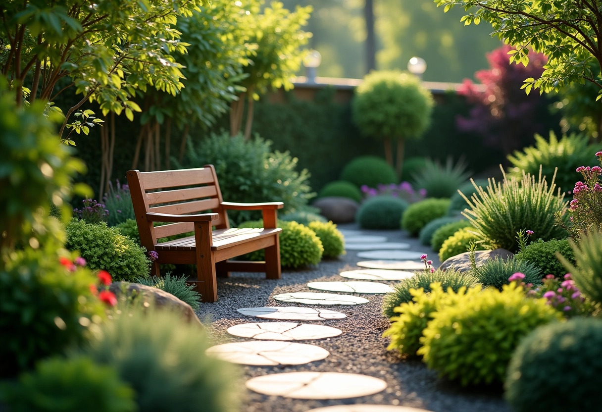 jardin structuré