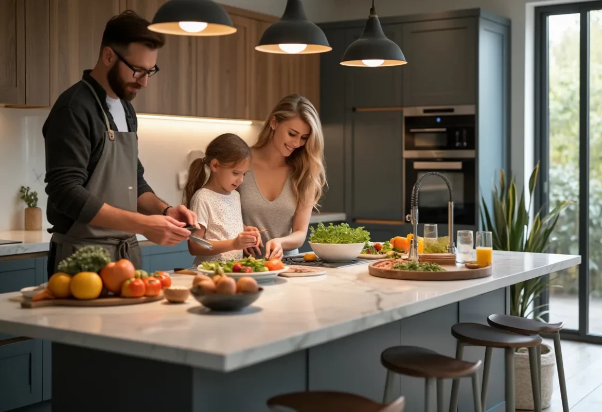 Les avantages d’un plan de travail sur-mesure : flexibilité et esthétique avec Meilleur Plan Cuisine